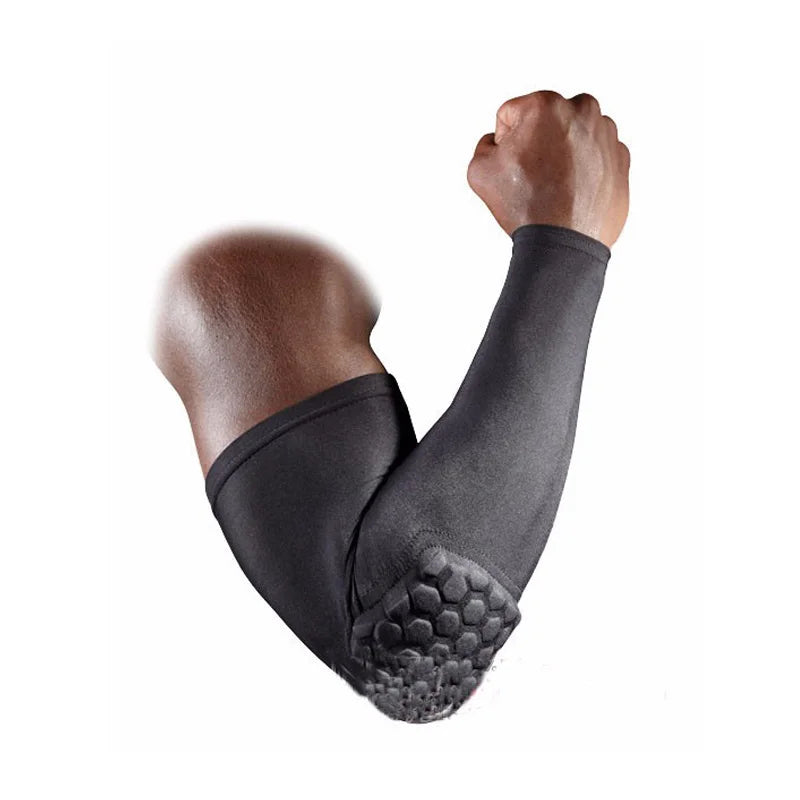 1 Piece Basketball Volleyball Elbow Pads Protector Elbow Support Brace Guard Elastic Sport Safety Arm Sleeve Warmer Pad 2018
