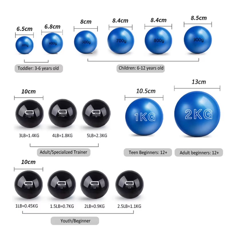 Soft Sand Inflatable Mini Ball Basketball Training Sports Weighted Plyo Ball for Agility Speed Reflex Dribbling Control Training