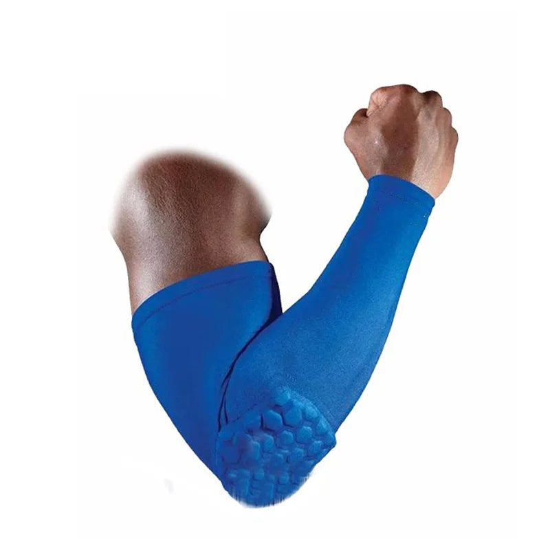 1 Piece Basketball Volleyball Elbow Pads Protector Elbow Support Brace Guard Elastic Sport Safety Arm Sleeve Warmer Pad 2018