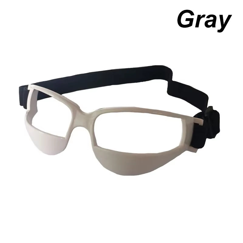 Basketball Dribbling Training Goggles Head-Mounted Basketball Team Training Adjustable Lightweight Supplies Aid Eyewear