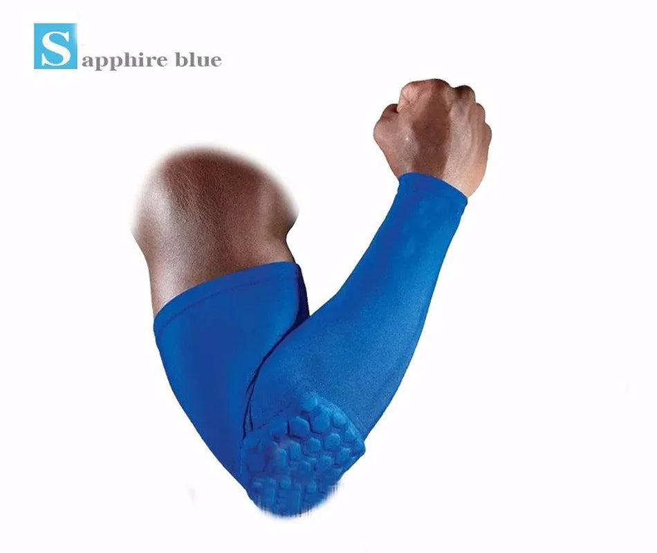 1 Piece Basketball Volleyball Elbow Pads Protector Elbow Support Brace Guard Elastic Sport Safety Arm Sleeve Warmer Pad 2018