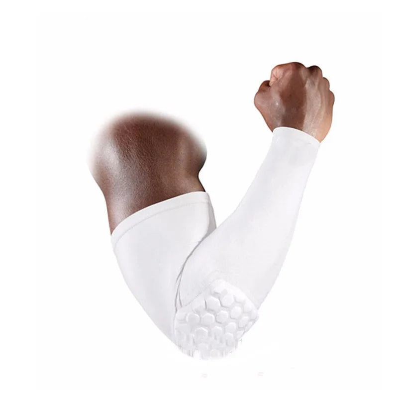 1 Piece Basketball Volleyball Elbow Pads Protector Elbow Support Brace Guard Elastic Sport Safety Arm Sleeve Warmer Pad 2018