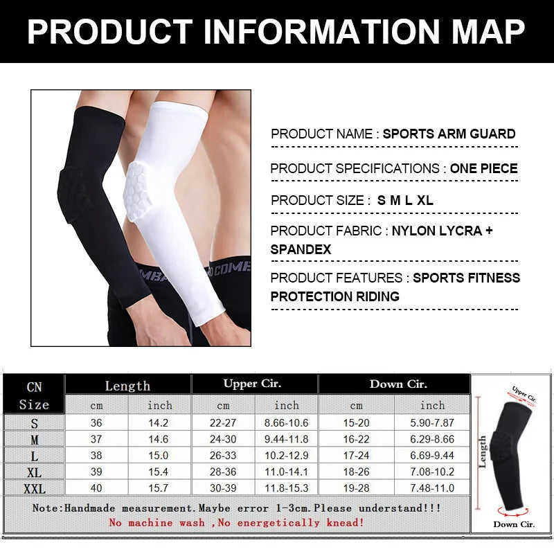 1 Piece Basketball Volleyball Elbow Pads Protector Elbow Support Brace Guard Elastic Sport Safety Arm Sleeve Warmer Pad 2018