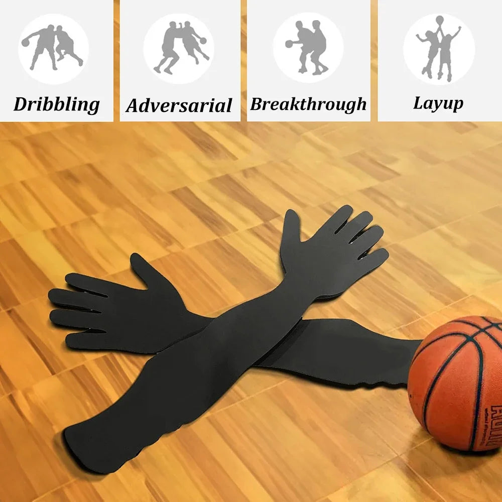Basketball Interference Blocking Pad for Basketball Training Improving Attacking & Dribbling Skills Defender Extender Accessory