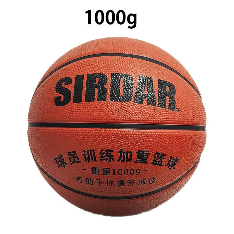 1.5Kg Heavy Basketball Weighted Improve Dribbling Passing Shooting Strength Regular Size 7 Basketball Training Ball 3Lb Weight