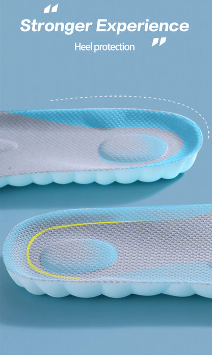4D Massage Insoles Super Soft Sports Shoes Insole for Feet Running Baskets Shoe Sole Arch Support Orthopedic Inserts Unisex