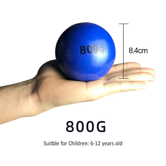 Soft Sand Inflatable Mini Ball Basketball Training Sports Weighted Plyo Ball for Agility Speed Reflex Dribbling Control Training