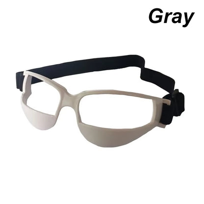 Basketball Dribbling Training Goggles Head-Mounted Basketball Team Training Adjustable Lightweight Supplies Aid Eyewear