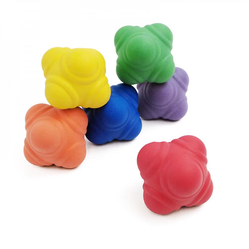 Reaction Ball Reflex Ball for Hand Eye Coordination Training High Density Rubber Ball